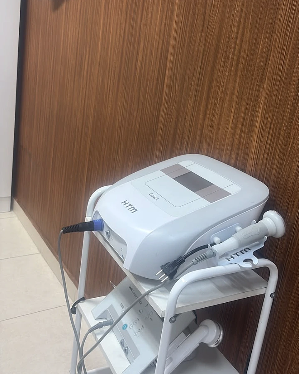 Equipamento disponível na sala de atendimento